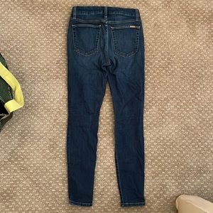 Joe’s dark wash skinny jeans